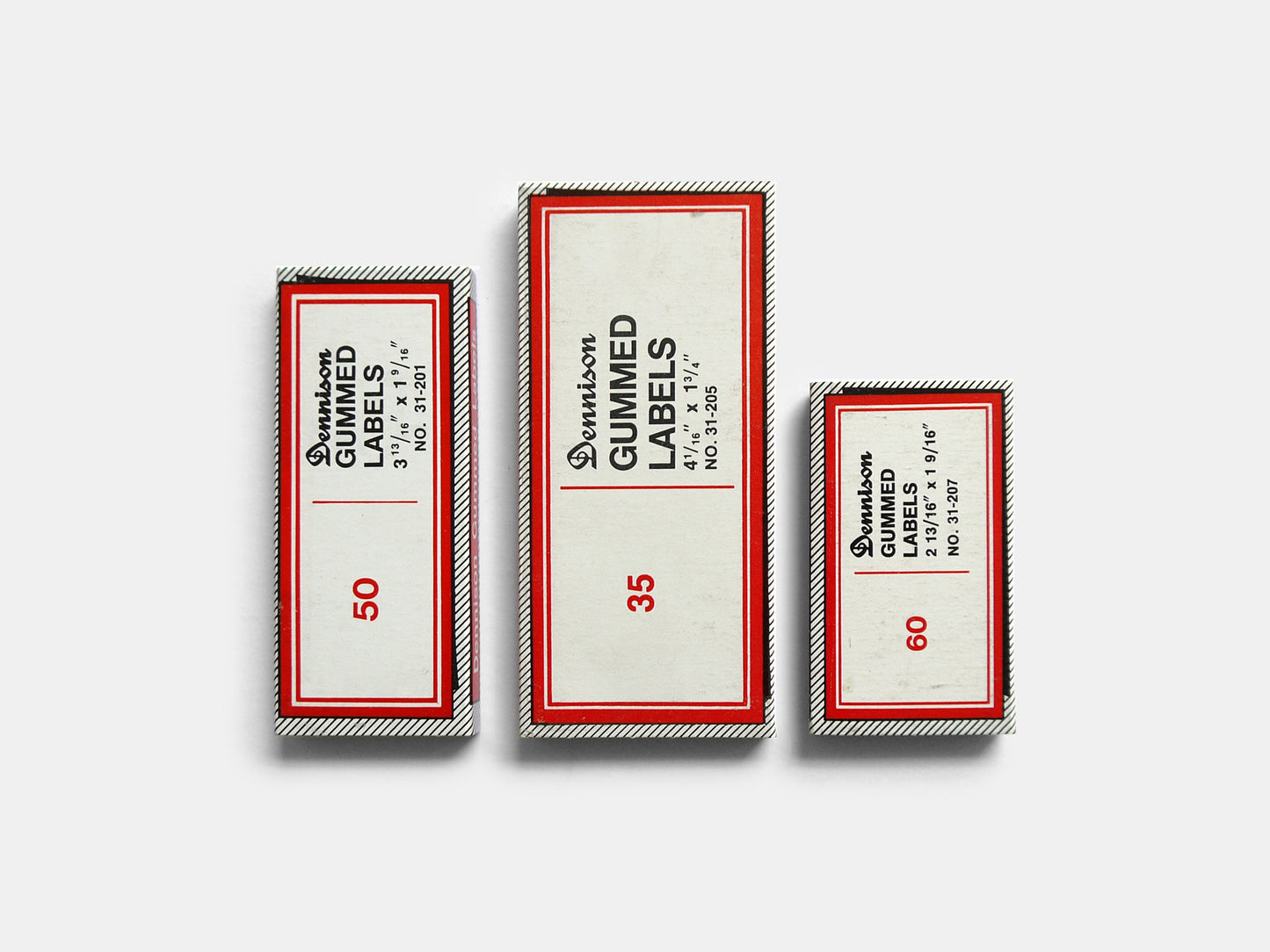 Dennison Gummed Labels (1970s)