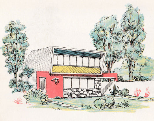 Sugestões. Arquitetura Decoração, 1956.