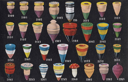 Typology of Old German Spinning Tops (1935)