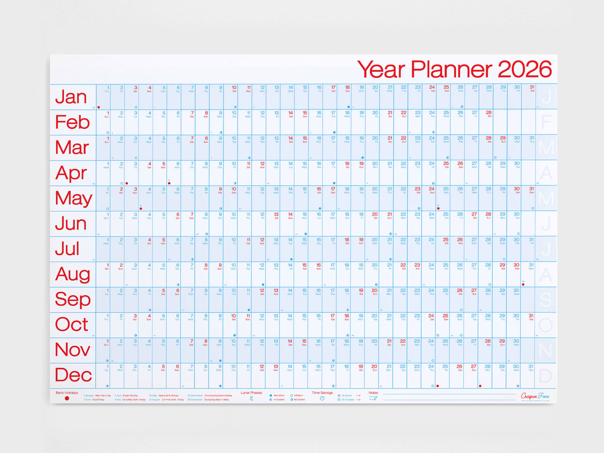 2027 Wall Planner