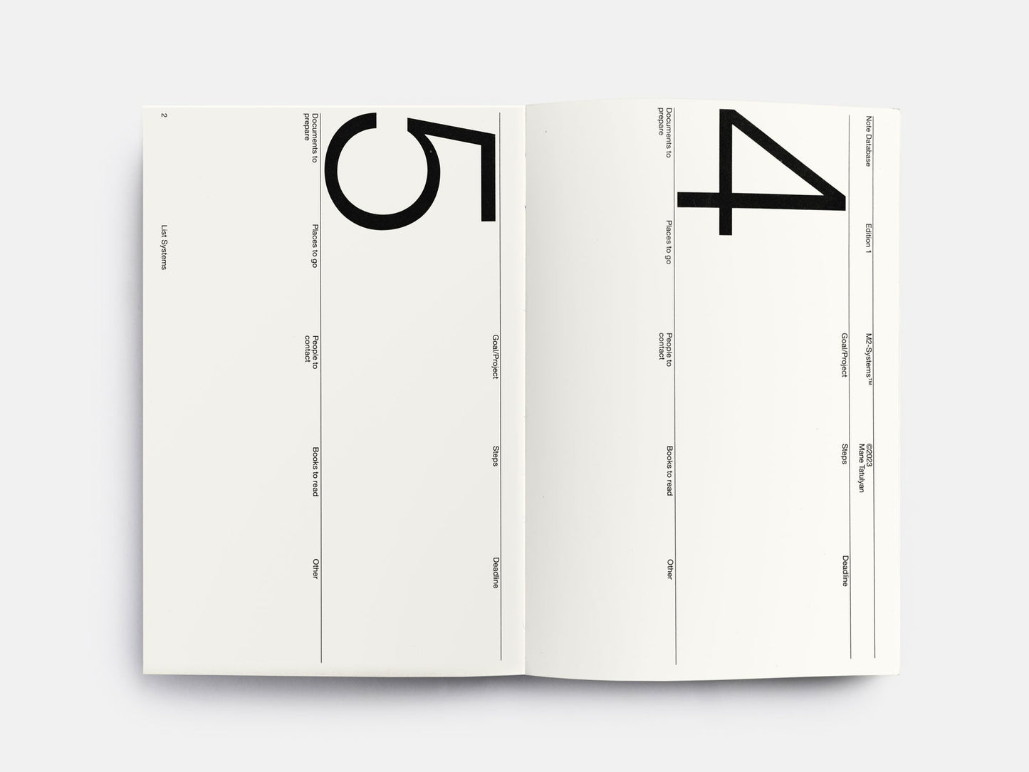 M2 Database Notebook Edition 2