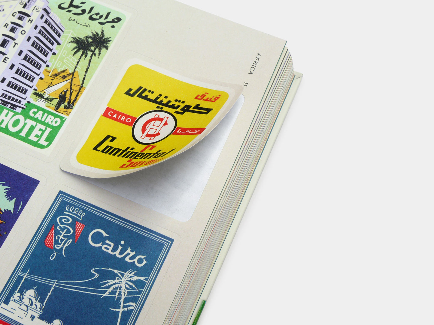 Hotel Retro Sticker Book