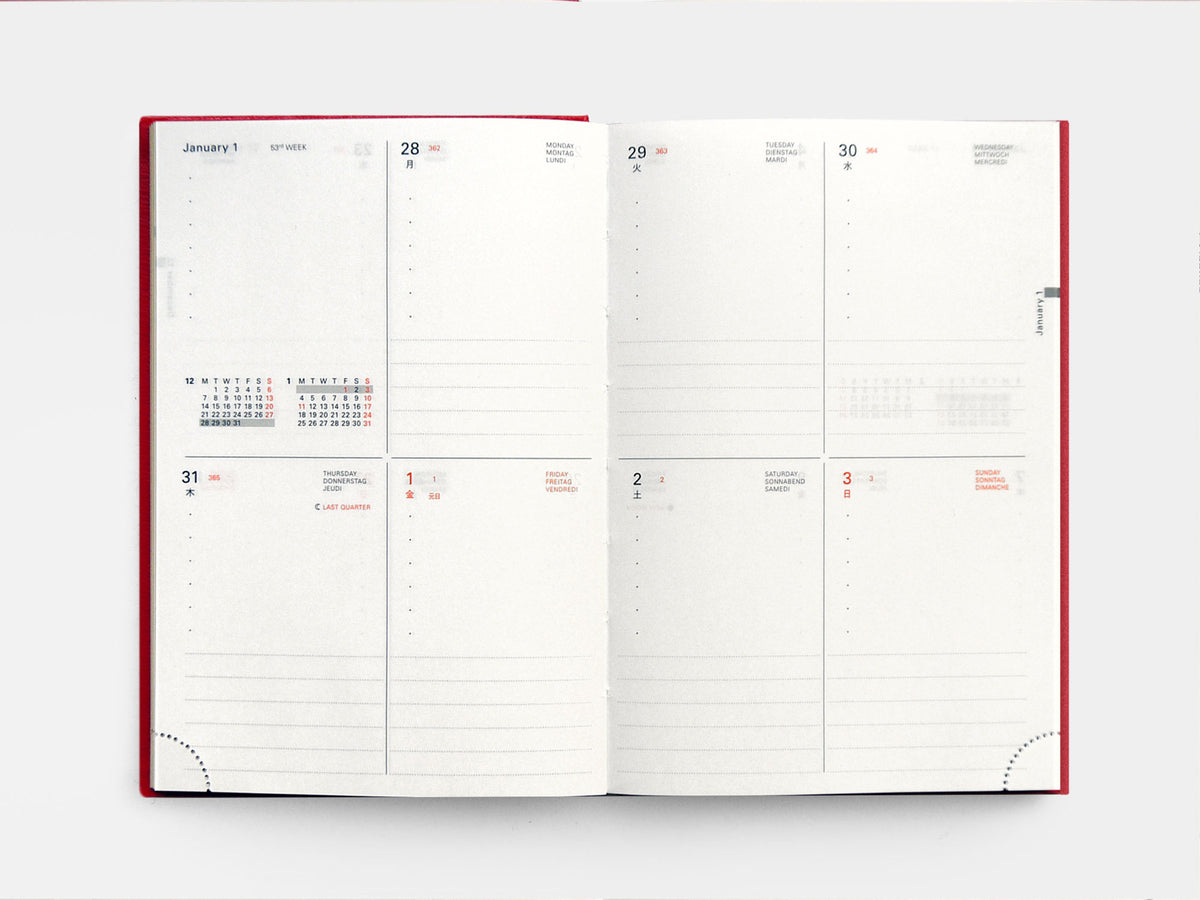 Icon Diary Weekly 2027