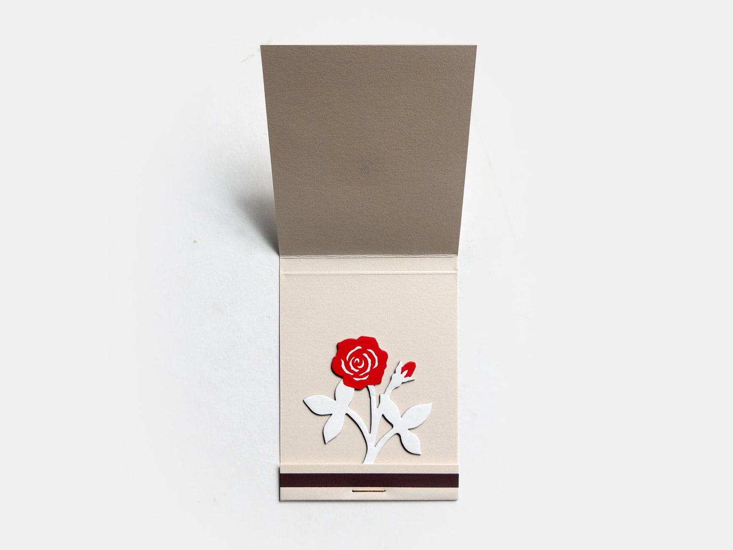 Matchbook Birthday Card (Rose)