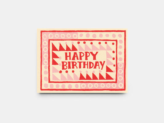 Shapes Birthday Card